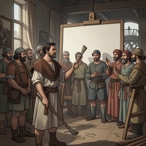Beauty, Art, and Moral Blindness from "Quo Vadis". This thread contrasts Petronius’s aesthetic ideals, Nero’s self-dramatization, and the human suffering that art cannot redeem.