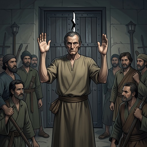 The Limits of Revenge from "Quo Vadis". This subplot explores the repeated choice between retaliation and mercy, culminating in Chilo’s public repentance.