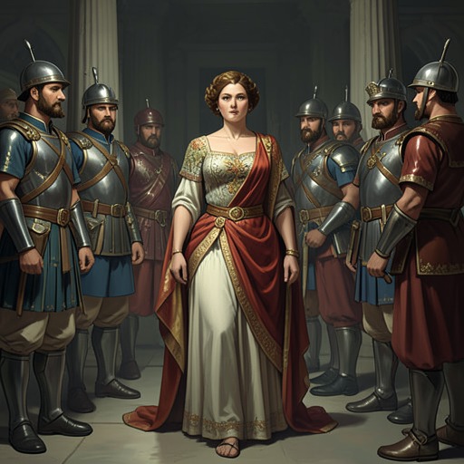 Lygia’s Royal Origin and Roman Status from "Quo Vadis". This subplot traces the political identity that makes Lygia vulnerable to Roman custody while also marking her as more than a slave.