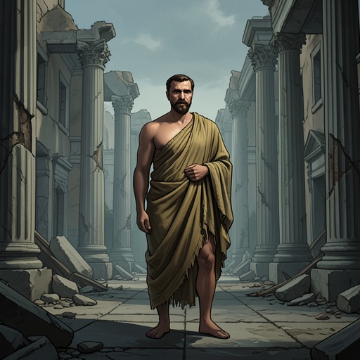 Nero’s Political Decline from "Quo Vadis". This thread follows Nero’s shift from imperial celebrity to exposed tyrant and abandoned fugitive.