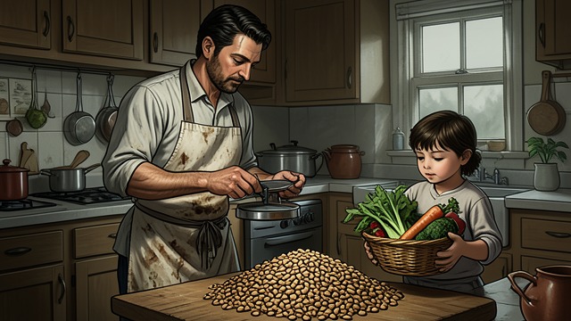 Kitchen Skills from "Wolf Hall". Work Before Status Learning practical tasks Cromwell learns to count provisions, recognize weights, and help manage kitchen stores.