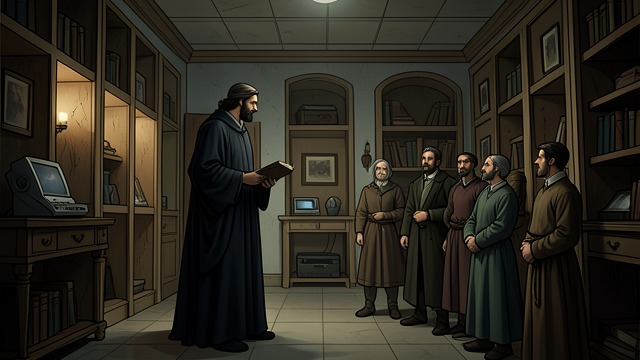 The Deputy in Spirituals from "Wolf Hall". Visitation with Authority A new office Henry appoints Cromwell Vicegerent in Spirituals, giving him power to visit, inspect, and reform religious houses.