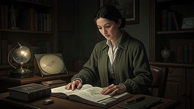 A Student Drawn In from "Piranesi". A Search for the Cosmic An unusual longing Sylvia wants to study death, stars, and mathematics.