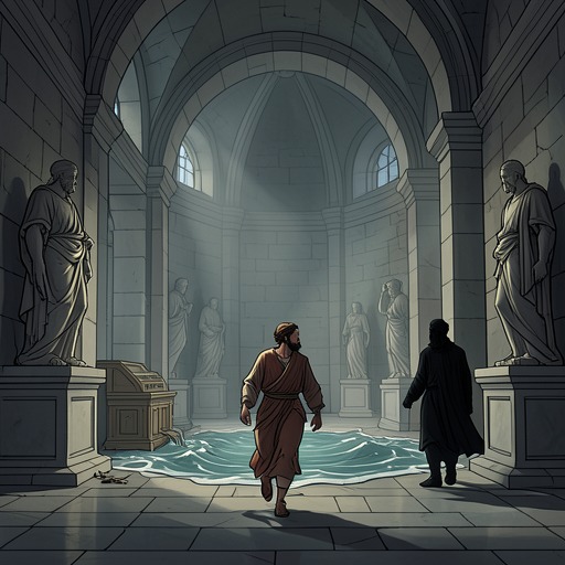 From Knowledge to Relationship from "Piranesi". This flow follows Piranesi’s changing priorities as the pursuit of power gives way to attention, friendship, and the choice to rejoin other people.
