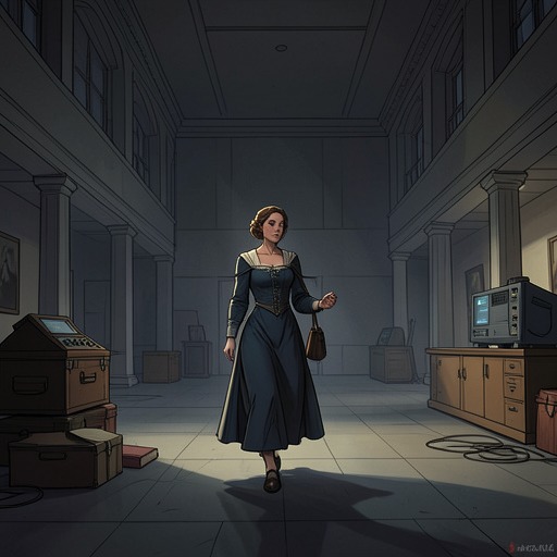 Sylvia D’Agostino’s Independence from "Piranesi". This flow traces Sylvia’s movement from intense devotion to Arne-Sayles toward a small but consequential act of resistance before her disappearance.