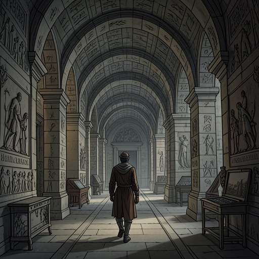 The House as a Home from "Piranesi". This flow follows Piranesi’s reverence for the House as it sustains his survival, shapes his understanding, and complicates his decision to leave.