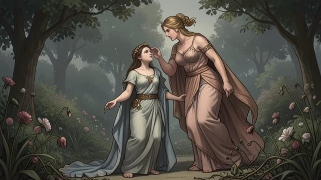 Artemis Confronts the Legacy from "Artemis". A Child Inherits the Conflict Hera’s Scorn Hera tells Artemis she does not belong in Zeus’s garden.