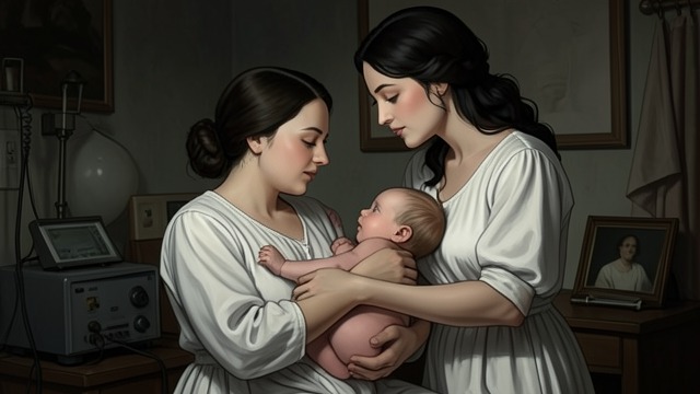 Twins on Delos from "Artemis". A Shared Beginning Born Together Artemis arrives first and helps Leto deliver Apollo.