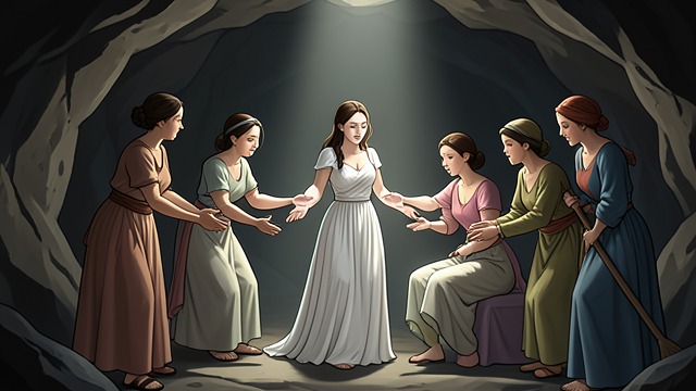 厄勒梯亚的命运,《阿尔忒弥斯》中的场景。洞穴中的缺席 其他女神伸出援手 瑞亚和随行女神在洞穴中陪伴勒托,助她分娩。 她们的努力在一定程度上填补了厄勒梯亚被囚禁所造成的空缺。 未能履行的职责 阿耳忒弥斯帮助阿波罗出生,但厄勒梯亚无法出席这个决定这个家族命运的危急时刻。 她遭到囚禁,显示出赫拉控制的影响范围及其代价。