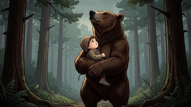 A Mother Left Behind from "Artemis". Survival Without Her Child A Human Future for Arcas Hermes takes the infant to King Lycaon so he can be raised among mortals.