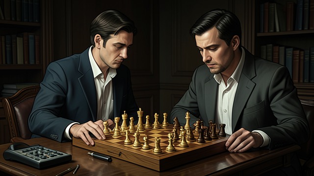 The Board-Bound Champion from "The Royal Game". Mastery in a Fixed Space Dependence on the visible board Mirko Czentovic cannot play blindfolded and relies on a physical board to reconstruct positions.