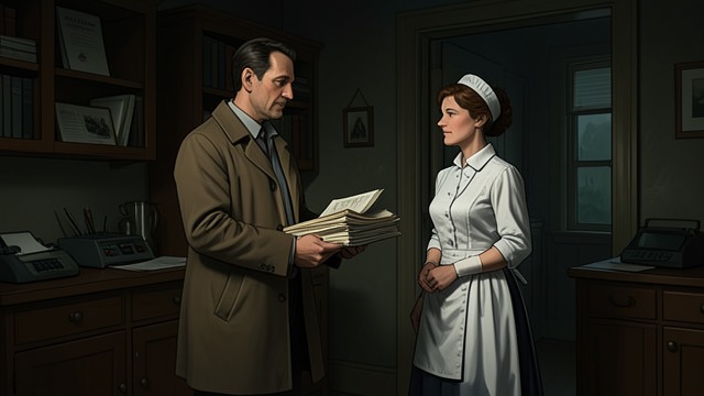 An Uncle’s Lifeline from "The Royal Game". Trust Carried by Family Papers sent away Dr B sends indispensable documents to his uncle through the housekeeper just before the authorities arrive.
