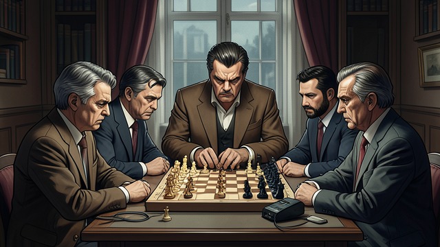 两个世界之间的一场和棋,《象棋的故事》中的场景。一场胜负早已注定的对局 经验悬殊 几名乘客坐在一起,与米尔科·岑托维奇对弈,结果很快便败下阵来。他们集思广益,也无法弥补棋艺上的差距。 团队合作的局限 这场对局暴露出业余棋手对冠军的意图知之甚少。他们虽然团结一致,却还不能将这种团结转化为战略优势。
