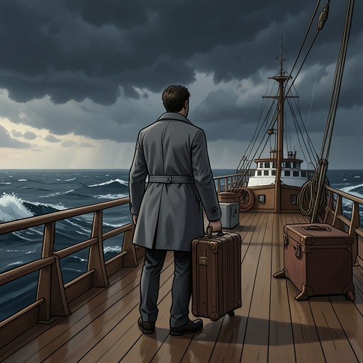 The Passage from Austria from "The Royal Game". The voyage carries Dr B physically away from persecution while bringing his buried experience into renewed contact with the present.