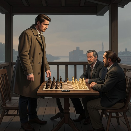 The Narrator’s Pursuit from "The Royal Game". The narrator moves from detached curiosity about chess to protective concern for Dr B.