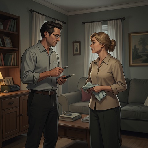 Mark and Mary's Household Bargain from "The Five Love Languages". This subplot follows a young couple from mutual criticism toward concrete, voluntary requests for household help.