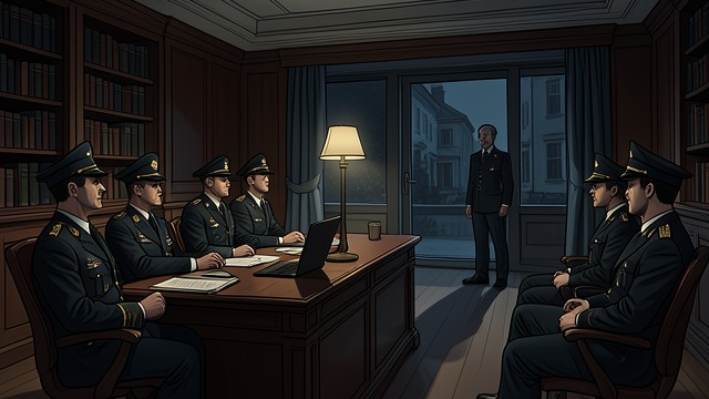 The Absence of Command from "Serve the People!". Authority at a Distance Away in Beijing The Commander attends a major study conference while Liu Lian remains at home.