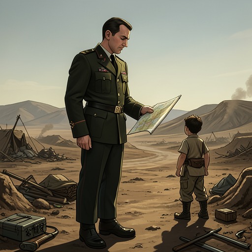 The Commander’s Vulnerability from "Serve the People!". The Commander’s authority remains formidable, but his absence, private history, and role in the division’s dissolution complicate his public image.