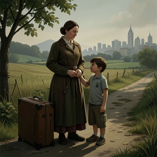 Zhao Ezi’s Life in the Bargain from "Serve the People!". Zhao Ezi’s story traces how rural hardship and a promised city future shape her marriage, parenting, and eventual move.
