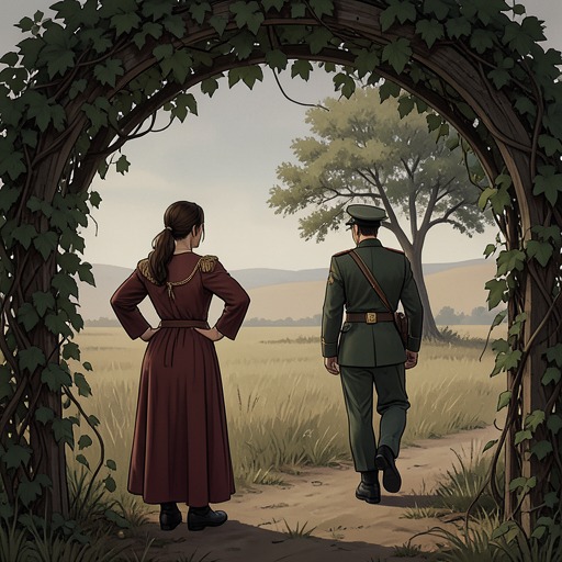 The Farewell That Does Not End from "Serve the People!". Wu Dawang and Liu Lian’s parting becomes a lasting memory that brings him back to her gate fifteen years later, without restoring their intimacy.