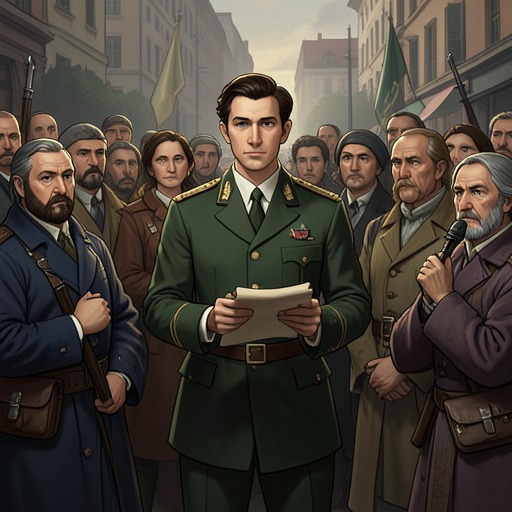Political Speech and Private Truth from "Serve the People!". The novel places rehearsed revolutionary formulas beside desire, self-interest, and institutional coercion to test what political words conceal and reveal.