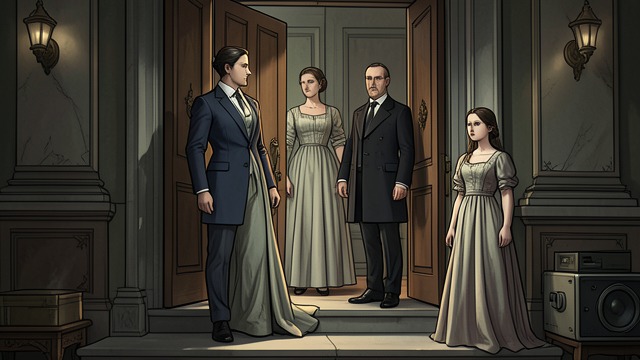 A wedding and a departure from "The Florios of Sicily". A wedding and a departure A promising match Angelina Florio marries Luigi De Pace in a lavish celebration.