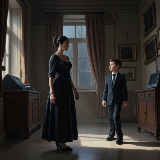 The children’s unequal inheritance from "The Florios of Sicily". This flow traces how legitimacy and gender shape the Florio children’s place within the family and their access to recognition.