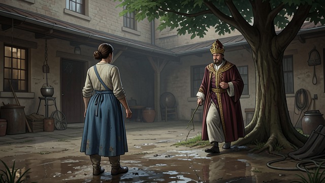 A Watchful Washerwoman from "The Tales of Beedle the Bard". A Watchful Washerwoman Hidden in plain sight Babbitty works as the palace washerwoman and sees the charlatan take twigs from the King’s trees.