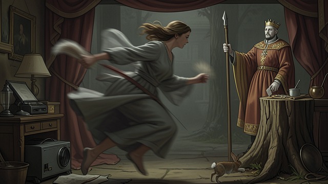 A Kingdom Reformed from "The Tales of Beedle the Bard". A Kingdom Reformed Escape and warning Babbitty vanishes as a rabbit; from the stump, she turns the King’s violence against his own conscience.