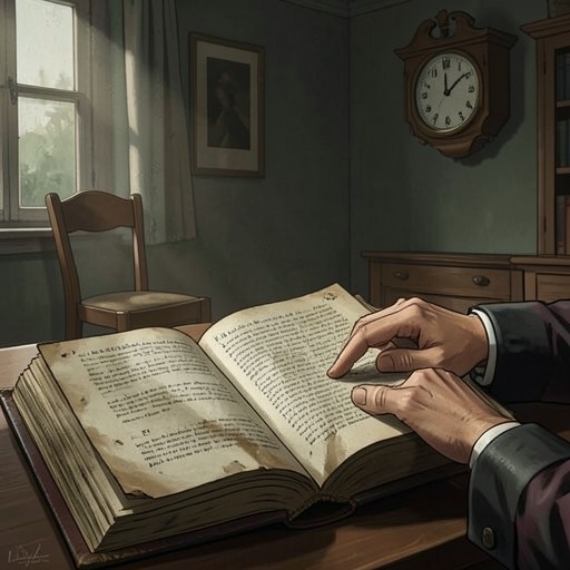 Dumbledore and the Forbidden Book from "The Tales of Beedle the Bard". This flow traces the dispute over whether a popular tale should be removed because it depicts a wizard-Muggle marriage.