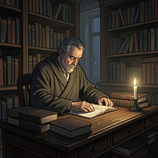 The Professor and the School from "The Tales of Beedle the Bard". This flow traces Dumbledore’s institutional role through a theatrical failure, a library controversy, and his legacy in the archive.