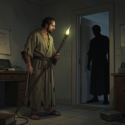 Wisdom, Folly, and the Search for Mastery from "The Tales of Beedle the Bard". This flow compares characters who mistake control for wisdom with those who recognize the value of limits and practical judgment.