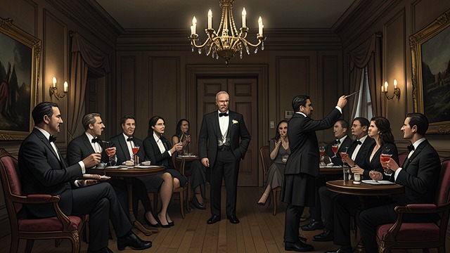 Learning the Estate from "Midnight's Children". Imitation Before Ownership Adaptation Residents use the furnishings, cocktail hour, and borrowed accents while complaining about the arrangement.