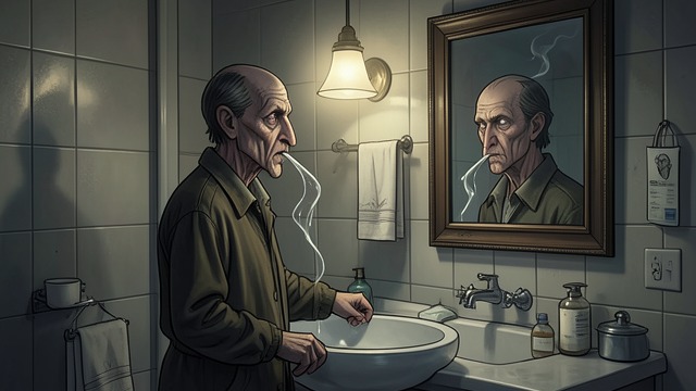 Telepathic Awakening from "Midnight's Children". The Nose Becomes a Receiver Accident A sniff in the washing-chest drives nasal matter into Saleem’s head and opens a tumult of voices.