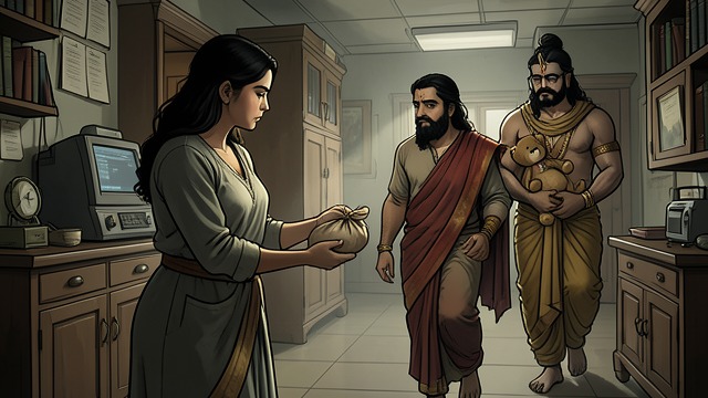 The Other Midnight Child from "Midnight's Children". Birthright Reassigned Exchange Mary gives the privileged child’s name to Saleem and sends Shiva home with Vanita and Wee Willie Winkie.