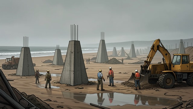 The Tetrapod Dream from "Midnight's Children". Reclaiming Land Partnership Ahmed joins Doctor Narlikar’s scheme to build concrete tetrapods and reclaim land from the sea.
