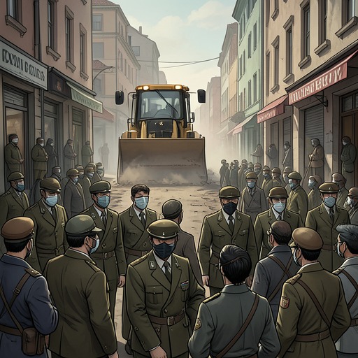 The Emergency’s War on Difference from "Midnight's Children". This flow traces the political logic that turns slum clearance, surveillance, and sterilization into an assault on alternative futures.