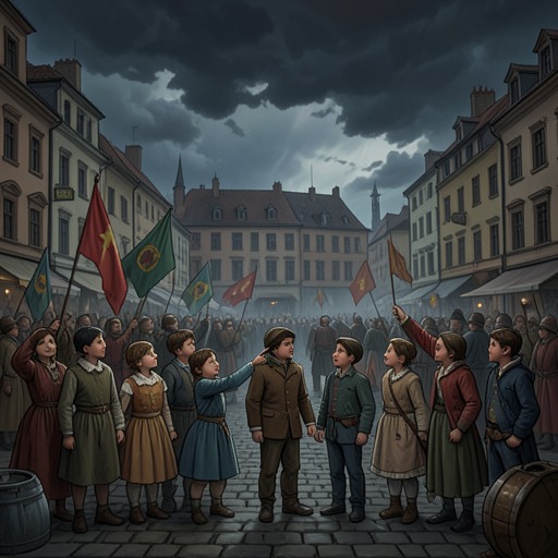 The Rise and Fall of the Conference from "Midnight's Children". This flow follows Saleem’s attempt to unite the Midnight’s Children and the divisions that undo their shared political possibility.