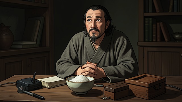 依礼侍奉,《论语》中的场景。将尊敬落实于行动 简短的回答 孟懿子问什么是孝,孔子回答,不要违逆。 这个回答起初听来像是单纯的顺从。 至于恰当行为的含义,仍有待进一步说明。 实际的阐释 孔子说,侍奉父母、安葬父母和祭祀父母,都应当依照礼制。 孝道贯穿父母生前与身后。 尊敬须通过恰当的照料来体现。