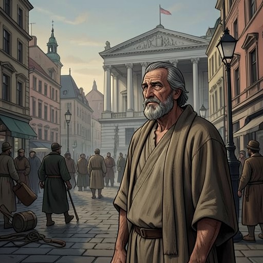 Public Service and Withdrawal from "Analects". This thread follows Confucius's recurring choice to seek useful office, refuse corrupt conditions, and continue serving through teaching when politics fails.