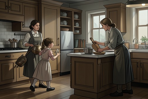 Klara Enters Josie’s Home from "Klara and the Sun". At Josie’s house, Klara must learn a domestic world unlike the carefully ordered store.