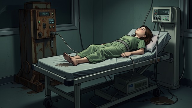 A Sacrifice for Hope from "Klara and the Sun". The Fluid Given Up A Physical Cost Klara allows Paul to extract some of her internal fluid so it can damage the pollution machine.