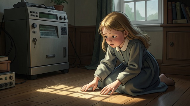 The First Nourishment from "Klara and the Sun". Faith Begins A Disappearing Pattern Klara touches sunlight on the store floor, and the pattern vanishes.