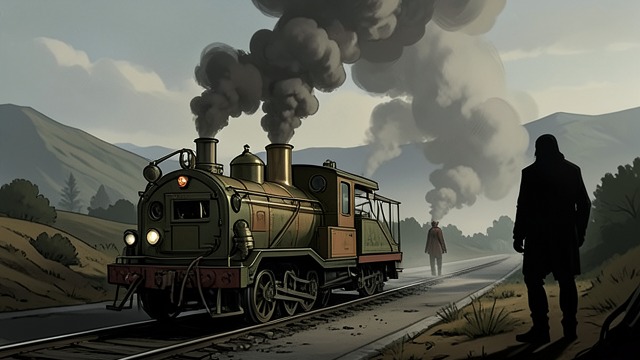 A Second Machine Seen from "Klara and the Sun". The Mission’s Limit Pollution Returns Klara sees a new machine operating on the road and understands that the first destruction did not end the pollution.