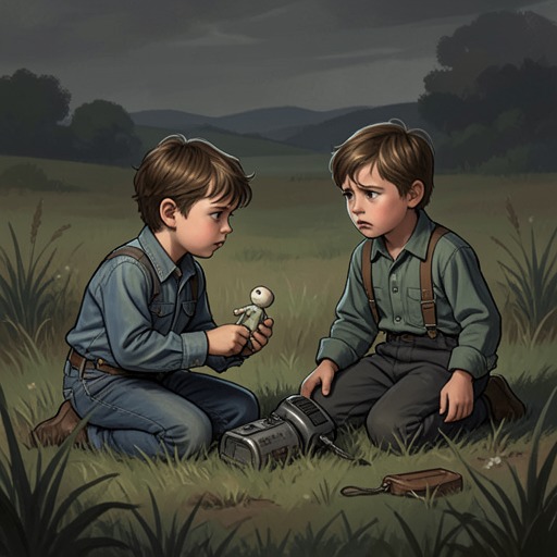 Rick and Josie’s Childhood Love from "Klara and the Sun". The childhood plan between Rick and Josie is tested by illness, social pressures, conflict, and adulthood, yet survives as a lasting emotional bond.