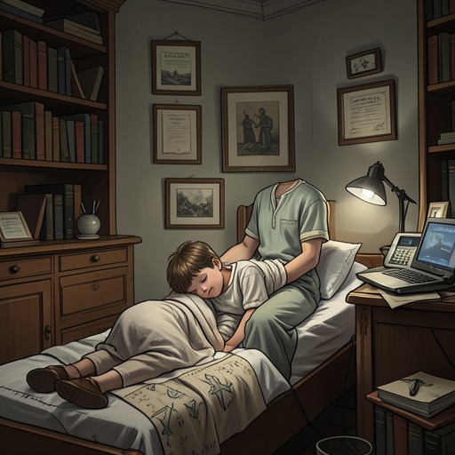 Josie’s Recovery and Departure from "Klara and the Sun". Josie’s recurring illness drives the household toward crisis, then gives way to recovery, adulthood, and a future beyond Klara’s care.