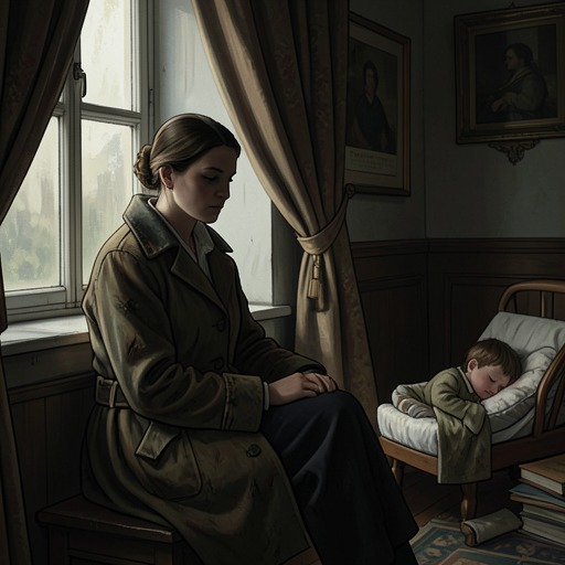 The Mother’s Grief and Love from "Klara and the Sun". The Mother’s fear of losing Josie is shaped by Sal’s death, guilt over lifting, and the impossible wish to preserve a child she loves.