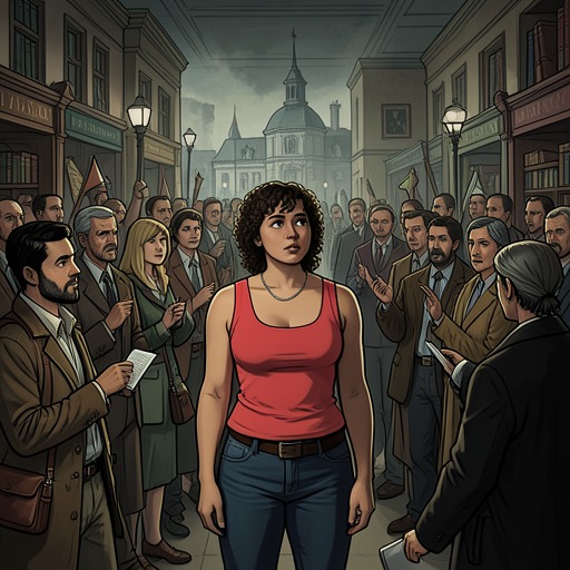 Social Performance and Private Feeling from "Klara and the Sun". Klara learns that people construct public versions of themselves, while the emotions beneath those performances remain difficult to interpret.