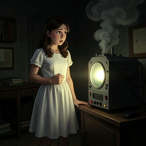 The Pollution Campaign from "Klara and the Sun". Klara’s spiritual account of sunlight turns a street machine into an enemy, and her attempt to destroy it exposes the limits of her power.