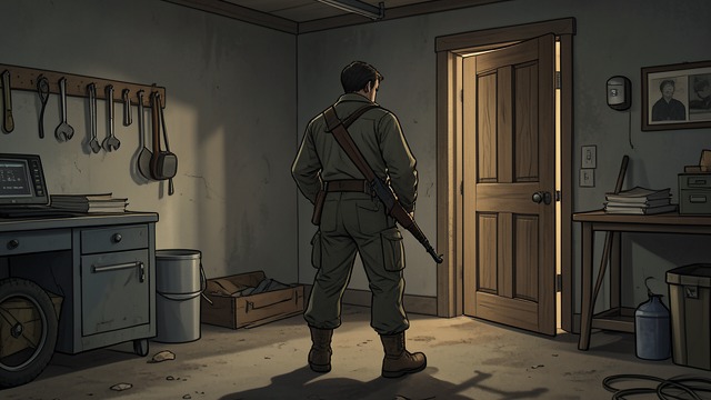 A Brother’s Warning from "Needful Things". A Brother’s Warning The final conversation Brian holds a rifle in the garage and makes Sean promise never to enter Needful Things.